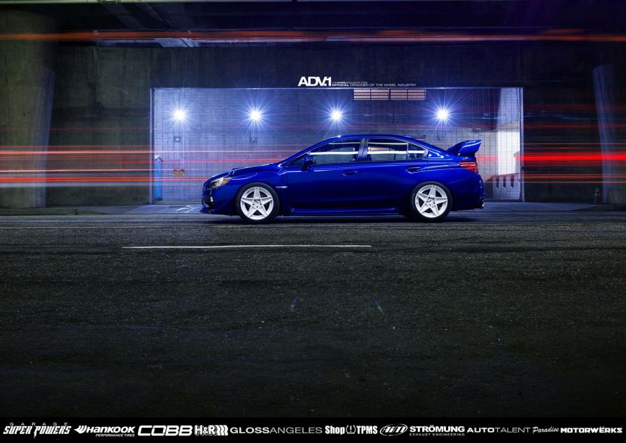  Subaru WRX STI on ADV.1 Wheels (ADV5SMV2) 2014 года  (фото 5 из 7)